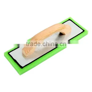 Wholesale Stainless Steel Plastering Trowel With Rubber Handle thumbnail-1