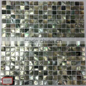 Elegant Black Lip Shell Mother of Pearl Mosaic thumbnail-1