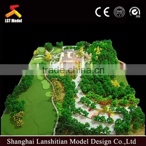 Nice Landscape Architectural Scale Model Miniature thumbnail-1