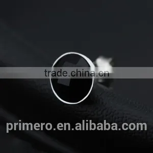 925 Sterling Silver Black Agate Mens Tanishq Diamond Stud Earrings Factory Wholesale thumbnail-5