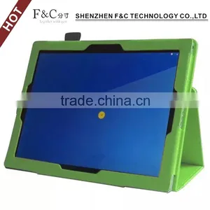 Premium Leather Flip Tablet Leather Case Soft Case for Google Pixe C With Stand thumbnail-2