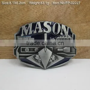 Fashion Metal Designer Gold Plate Belt Buckles thumbnail-2