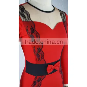 2016 Long Sleeve Sexy Women Dress Party Elegant Night Club Sheath Dress thumbnail-2