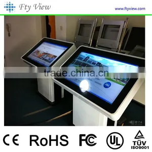 55 Inch Interactive Floor Stand Touch Screen Advertising Kiosk thumbnail-1