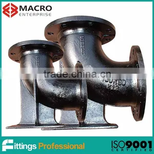 DN400 Ductile Iron Duct-foot Bend Elbows thumbnail-1