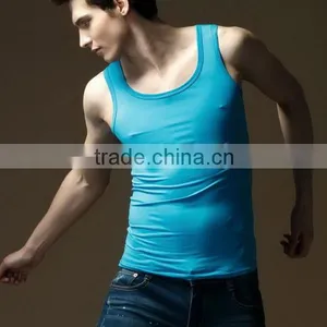 China New Coming Men Short Sleeve Muscle Shirts thumbnail-1