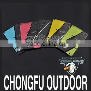 WHOLESALE Multi Functional Essential Credit Card Knife for Camping Equipment and Survival Kit thumbnail-1