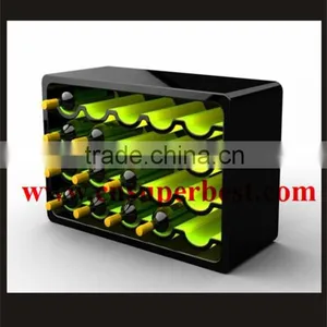 Hotsale Acrylic Bottle Display Case Acrylic Wine Display Rack thumbnail-3