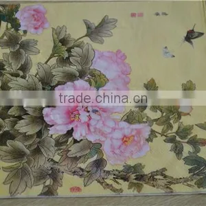 High Quality Logo Printed Colorful Feature Paper Napkins for Dinner thumbnail-4