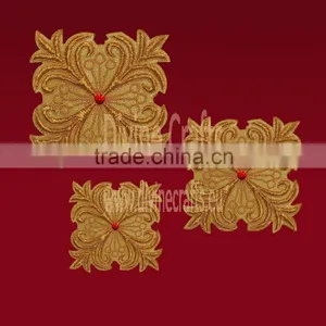 Bishop Embroidered Cross Set for Vestments thumbnail-1