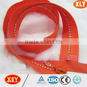 Xly High Quality Original Design #3 #5 Diamond Plastic Zipper thumbnail-3