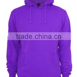 Plain Purple Hoodie thumbnail-1