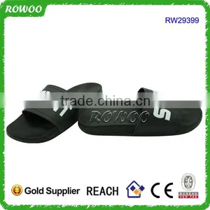 Black Men Beach Sandal PVC Man Slipper Shoe thumbnail-1