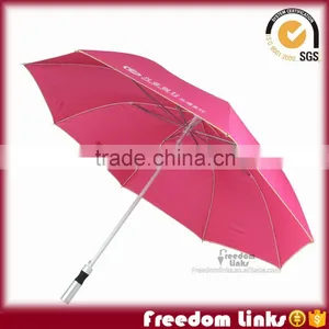 Straight Umbrella Logo Customized With EVA Wooden Handle Quality Choice thumbnail-3