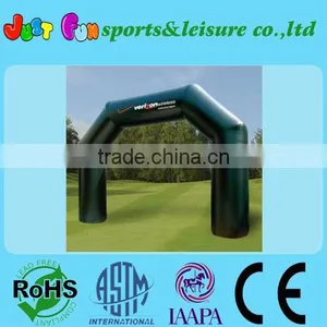 Green Inflatable Arch thumbnail-1