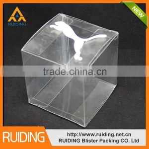 High Durable Customer Design Transparent Rectangular Gift Plastic Folding Box thumbnail-1