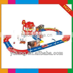 Pull Back Fire Engine Car Game/car Toys thumbnail-1