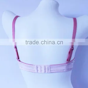 OEM Service Young Ladies Ahh Bra With Pads Cotton Bra With Lace thumbnail-3