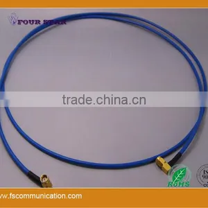 RG402 Cable Assembly SMA Male Right Angle to SMA Male Right Angle Connector thumbnail-1
