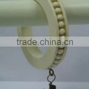 Beaded Curtain Eyelet Ring With Clip For 1-1/2", 1-3/4" and 2" Gold Curtain Rods thumbnail-4