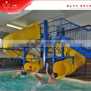 Hot Indoor Swimming Slides,spiral Water Slide for Summer Kids Water Pool Slide Play thumbnail-1