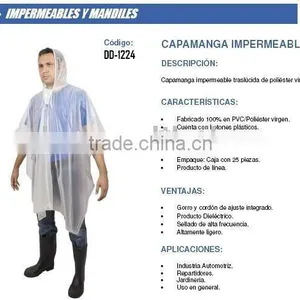 TENGXING 2001Z Transparent Poncho thumbnail-1