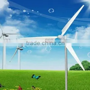 Wind Turbine With 400W Nominal Power Output, Low-speed Generator and Patent 3D Blade Design thumbnail-1