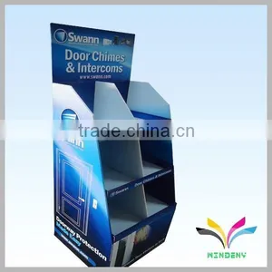 China Supplier Wholesale Best Selling Fancy Creative Advertising Rack High Quality Supermarket Cardboard Wine Rack thumbnail-2