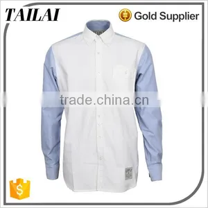 Wholesale Clothing New Style Fashion Smart Men Chinese Collar Shirts thumbnail-1
