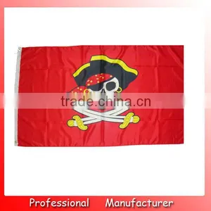 Funny Flag,90*150cm Hot Fire Skull Flag,Cool Man Skeleton Prirate Flag thumbnail-1