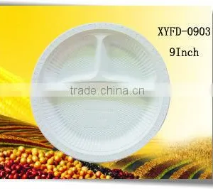 Ecofriendly Disposable Compartment Plastic Plate thumbnail-1