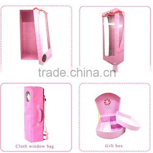 Factory Price Pink Boxes for Dolls Doll Packaging Box for 18 Inch Doll thumbnail-1