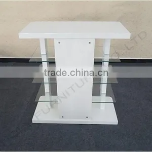 High Quality 4 LayersTempered Glass TV Stand Wooden thumbnail-3