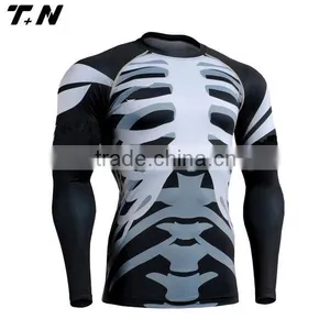 Custom Sublimated Compression Shirt Rash Guard Quality Choice thumbnail-4