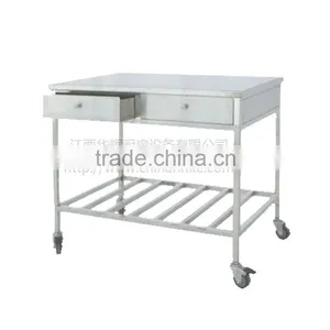 Moveable Stainless Steel Table thumbnail-1