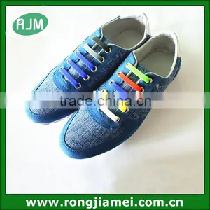 2015 Wholesale Popular no Tie Elastic Lace Lock Shoelace thumbnail-1
