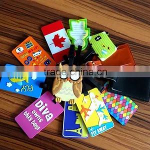 Custom Logo Gorgeous Plastic Travel Name Tag Luggage Tag thumbnail-1