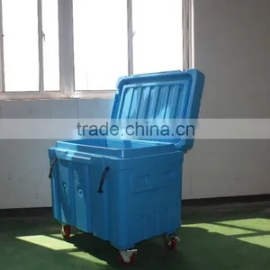 310Liter Sky Blue Dry Ice Preservation Box for Storage and Transport Dry Ice for Dry Ice Plant thumbnail-4