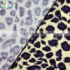 High Quality Sexy Leopart Design Mechanical Elastane Cotton Pajamas Fabric thumbnail-2