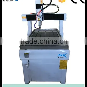 Easy Operation Driling Machine Mini Desktop Cnc Engraving for Aliumium Steel3040 Mini Desktop 3030 Mini Advertising Cnc Router thumbnail-4