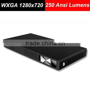 Shenzhen Factory Newest Android 4.4 High Definition1280x720P 250 Ansi Lumens 1080P Blue Ray 3D DLP Projector thumbnail-1