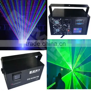 4w High Power Outdoor Advertising Laser Projector ,full Color Laser Show System,laser Stage Light for Event thumbnail-1