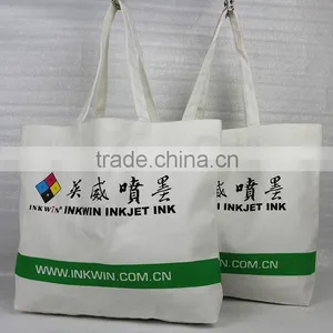 Custom Printed Eco Canvas Material Shopping Bags thumbnail-3