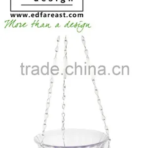 Hanging Bird Water Feeder Hobnail Glass With Bowl S thumbnail-6