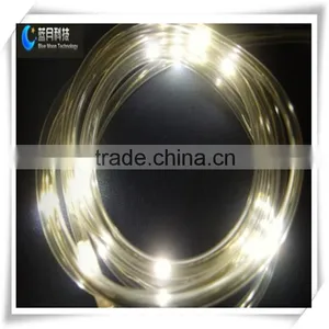 Warm White Color Copper Wire Light String With Transparent PVC Tube High Bright and Flexible thumbnail-1