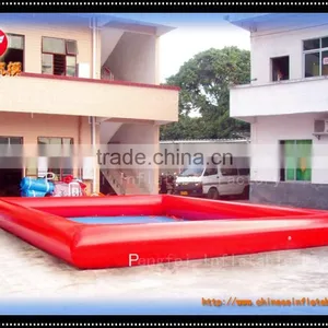 Hot Red Inflatable Swimming Pool, Inflatables thumbnail-1