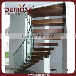 Steel Wood Staircase | Floating Stairs Diy Design thumbnail-2