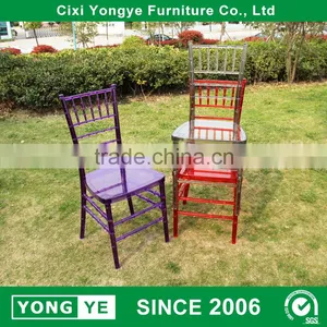 Clear Plexi Wedding Stacking Resin Chiavari Chair thumbnail-6