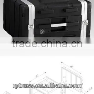 New Large Heavy Duty Black ABS Aluminum Flight Case thumbnail-4