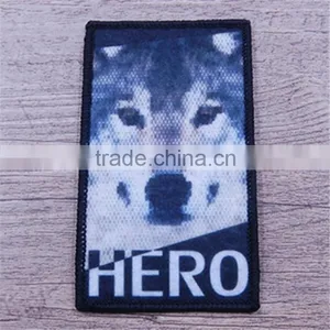Custom Emboridered Border Silk Screen Sublimation Slim Cool Satin Patches thumbnail-2